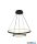 RÁBALUX 72040 Jasero,belt.függ. LED42W, D51cm, fekete