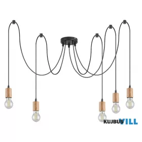 RÁBALUX 72075 Dollien,belt.függ. E27 5xMAX60W, H210cm