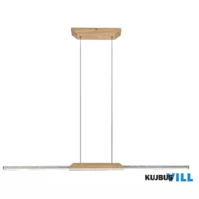 RÁBALUX 72084 Tamur,belt.függ. LED26W, L110cm,fa/fehér