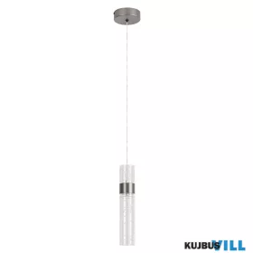 RÁBALUX 72186 Onixo,függ.8W,3000K, H240cm,acélszürke