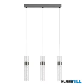 RÁBALUX 72187 Onixo,függ.24W,3000K, L40cm,acélszürke