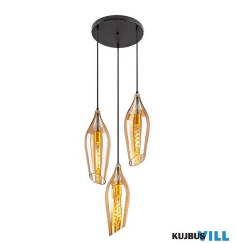RÁBALUX 72203 Bellini,belt.függ. E27 3xMAX60W, D30cm