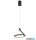 RÁBALUX 72327 Ovidia,belt.függ. LED20W, H120cm, fekete
