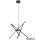 RÁBALUX 72338 Henli2,belt.függ. LED40W, 66x66cm,fekete