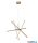 RÁBALUX 72339 Henli2,belt.függ. LED40W, 66x66cm, arany