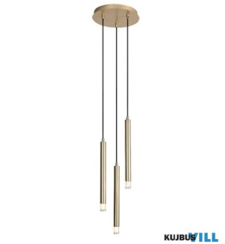 RÁBALUX 72359 Ramira,belt.függ.G9 3xMAX5W,D25cm, arany