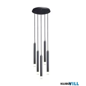 RÁBALUX 72360 Ramira,belt.függ.G9 5xMAX5W,D36cm,fekete