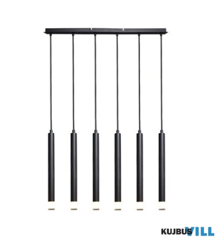 RÁBALUX 72362 Ramira,belt.függ.G9 6xMAX5W,L77cm,fekete
