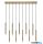 RÁBALUX 72365 Ramira,belt.függ.G9 10xMAX5W,L96cm,arany