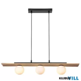 RÁBALUX 72421 Noxelle,függ.G9 3x5W, L80cm,fekete+tölgy