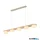 RÁBALUX 72462 Glowbells,függ.G9 5x25W,L100cm,szür.bézs