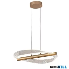 RÁBALUX 72463 Olyssia,függ.24W,3000K,D52cm, arany