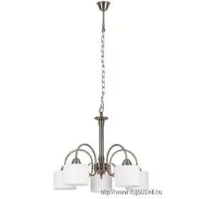 RÁBALUX 7276 Edith klasszik függ, 5x60W,a.sárgaréz