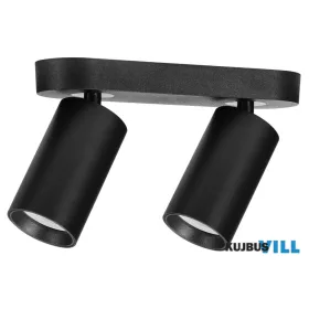 RÁBALUX 73082 Yorli,belt.szpot,GU10 2x7W,L22cm, fekete