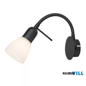 RÁBALUX 73090 Soma,belt.fali, E14 1x40W,H20,5cm,fekete