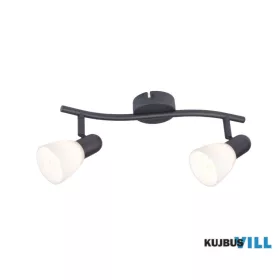 RÁBALUX 73092 Soma,belt.szpot, E14 2x40W, L35cm,fekete