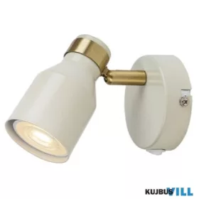 RÁBALUX 73095 Nezori,fali,GU10 1x15W,L13,5cm,csontfeh.