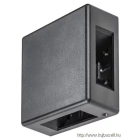 RÁBALUX 7317 Lippa,kül.fali,fekete,LED 6W,4 fénysugár