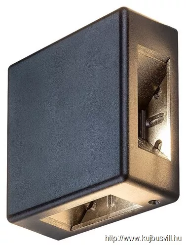 RÁBALUX 7317 Lippa,kül.fali,fekete,LED 6W,4 fénysugár