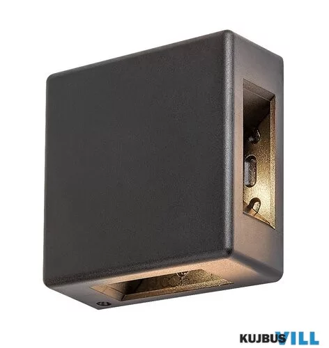 RÁBALUX 7317 Lippa,kül.fali,fekete,LED 6W,4 fénysugár