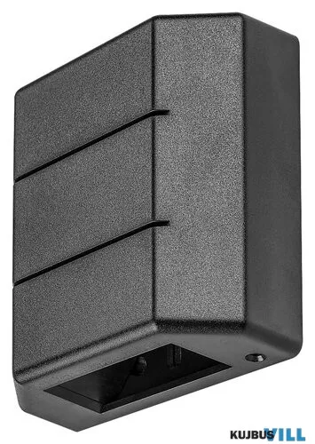 RÁBALUX 7319 Lippa,kül.fali,fekete,LED 6W,fel-le vil.