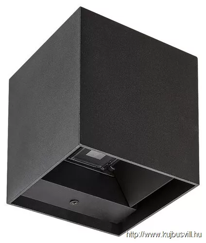 RÁBALUX 7396 Solin,kül.fali,G9 1xMAX5W,m.fekete,10cm