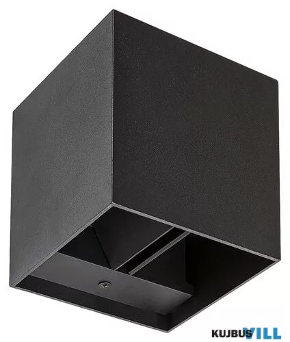 RÁBALUX 7396 Solin,kül.fali,G9 1xMAX5W,m.fekete,10cm