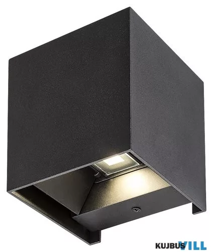 RÁBALUX 7396 Solin,kül.fali,G9 1xMAX5W,m.fekete,10cm