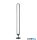 RÁBALUX 74051 Barto,belt.álló, LED19W, H125cm, RGB