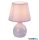 RÁBALUX 74078 Ingrid,belt.asztali, E14 1xMAX40W, rózsa