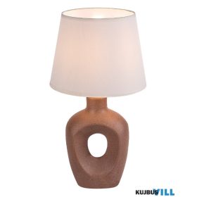 RÁBALUX 74080 Madelor,belt.asztali, E14 1xMAX25W,barna