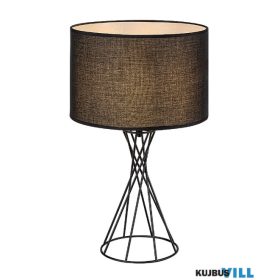 RÁBALUX 74082 Nivra,belt.asztali, E27 1xMAX40W, fekete