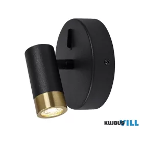 RÁBALUX 75040 Kadir,belt.fali, LED3W, fekete/arany