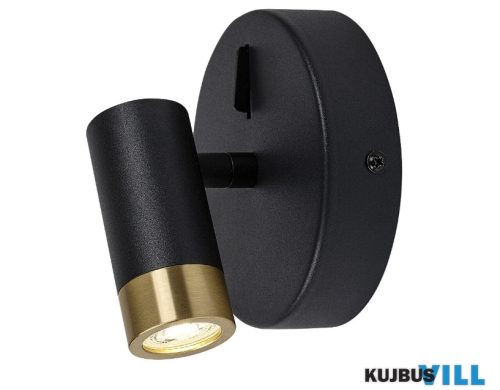 RÁBALUX 75040 Kadir,belt.fali, LED3W, fekete/arany