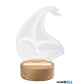 RÁBALUX 76001 Akali,belt.asztali, LED2W, H20,5cm, hajó