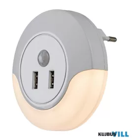 RÁBALUX 76012 Dembo,belt.éj.fény, 13,9W, D9cm, szenzor