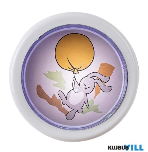 RÁBALUX 76073 Hopply,belt.pushlight, 0,3W,D10cm,nyuszi