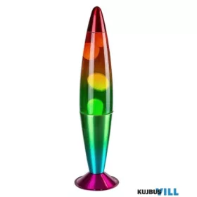 RÁBALUX 76111 Lollipop Rainbow2,lávalámpa,25W,sokszínű
