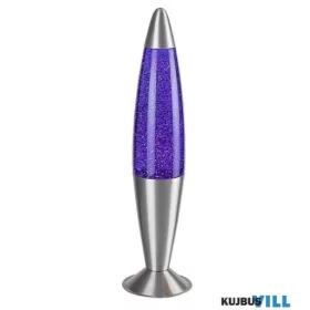 RÁBALUX 76115 Glitter2,lávalámpa, LED25W, H40cm, lila