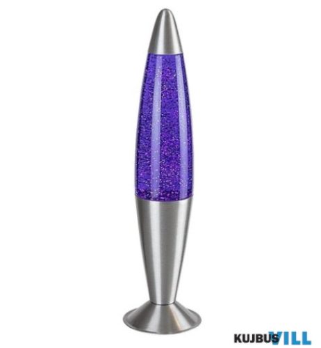 RÁBALUX 76115 Glitter2,lávalámpa, LED25W, H40cm, lila