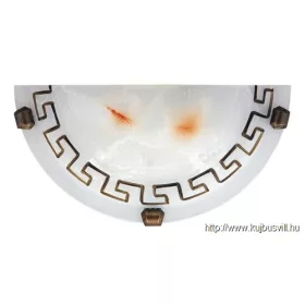 KIFUTÓ RÁBALUX 7647 Etrusco fali, E27 60W bronz köröm