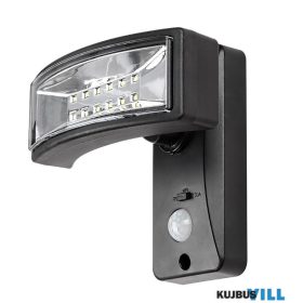 RÁBALUX 77019 Valpovo,kül.szolár, fali,LED2,4W,L15,5cm