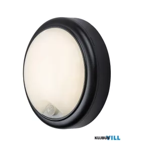 RÁBALUX 77028 Hitura,kül.fali, LED15W, D18cm, fekete