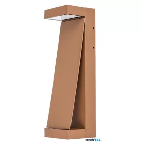 RÁBALUX 77068 Bradu,fali,12W, 3000K,H28cm, barna,IP65