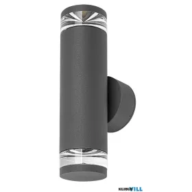 RÁBALUX 77072 Tornio,fali, GU10 2xMAX10W, H21,5cm,IP54
