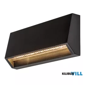 RÁBALUX 77109 Ibar,kült.fali, LED3W, L16cm, fekete