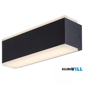 RÁBALUX 77114 Mataro,kült.fali, LED12W, L23cm, fekete