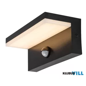 RÁBALUX 77115 Zaragoza,kült.fali, LED9W, L21cm, fekete