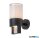RÁBALUX 77130 Leitha,kült.fali, LED12W, H22,5cm, IP44