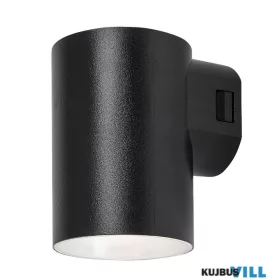 RÁBALUX 77154 Urfa,kült.fali, LED9W,H11,5cm,fekete,kör